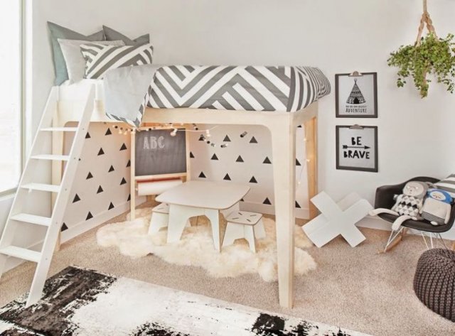 Дизайн интерьера детской комнаты. Фото современных идей