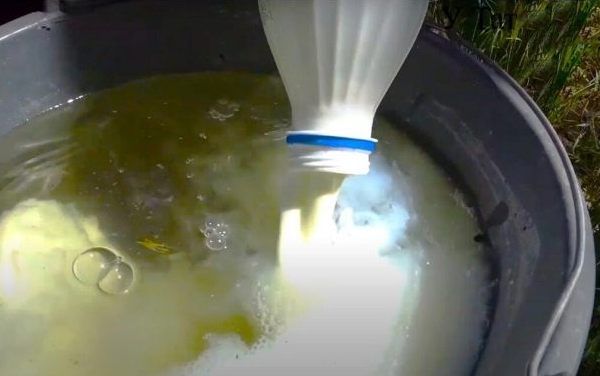 Как полить огурцы кефиром